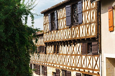 Auch - Pessan à vélo