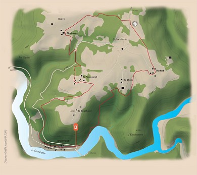 Des gorges de la Dordogne au plateau Soursacois