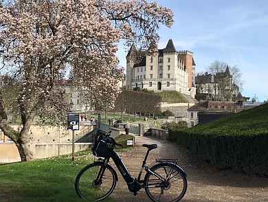 Visite de Pau à vélo électrique-Boucle