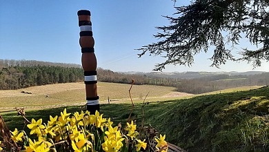 Au départ du domaine du Bilé - 25 kms