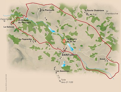 A travers feuillus et crêtes