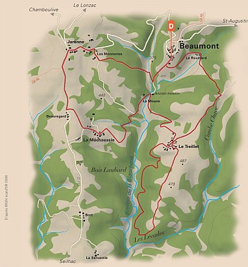Entre Monédières et châtaigneraie