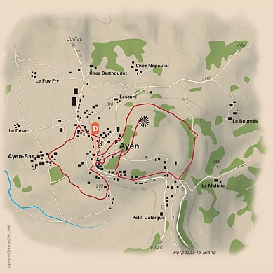 Randonnée des lavoirs, des châteaux et des puys