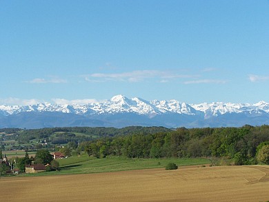 Chemin des Palombières au départ de Lalanne-Trie