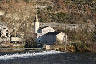 Cahors et la navigation sur la rivière Lot