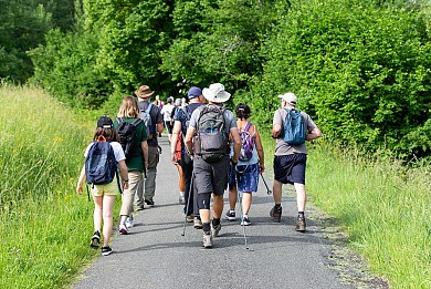 Parcours pédestre vert