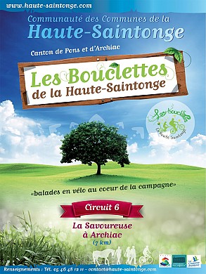 Bouclette vélo N°6 - "La Savoureuse"