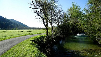 Vélo Route de la vallée du Céou