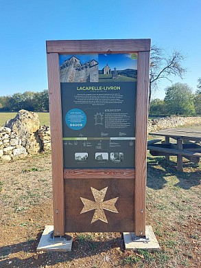 Circuits d'interprétation de Lacapelle Livron