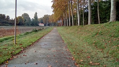 Piste cyclable de Lombez à Samatan