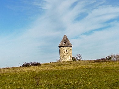 PR4 Caylus : Balade des hameaux de Burguet à L ...