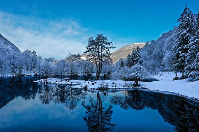 Cirque de Campuls en hiver