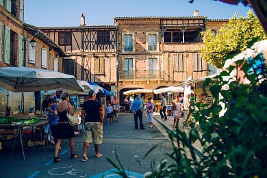 Tour du Tarn à cheval : Lisle-sur-Tarn / Caste ...