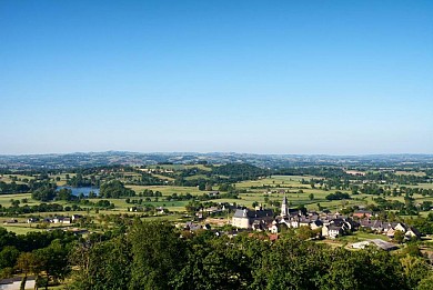 Le chemin de la Boriette à Bournazel