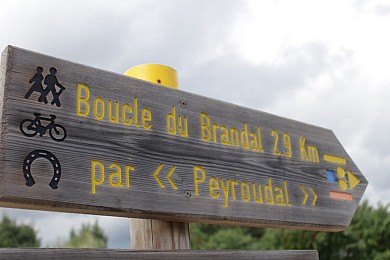 Boucle du Brandal - Sainte Foy des Vignes - Gi ...