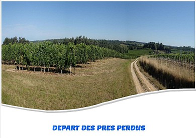 A cheval jusqu'à Marcillac au départ des Prés  ...