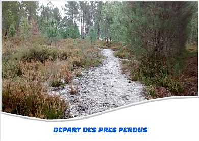 A cheval jusqu'au lac du Baron Desqueyroux au  ...