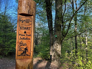 FLOW TRAIL D'INITATION DU COL DE LARRIEU