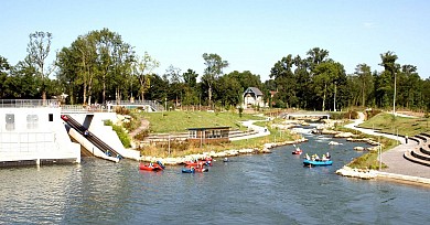 Balade à Roulettes n°8 : Le stade d'eaux vives ...