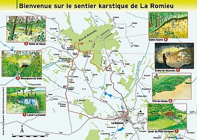 SENTIER KARSTIQUE - La Romieu