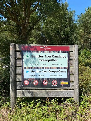 Sentier Lou caminot tranquilot