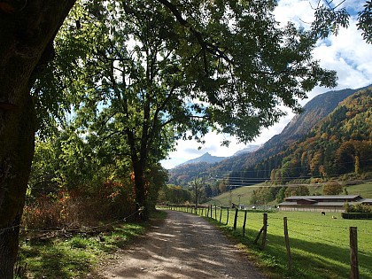 "Chemin de Paradis" walk