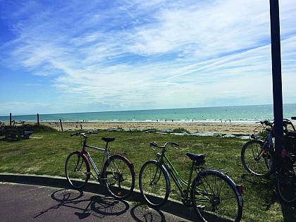 Itinéraire cyclable La Haye-Saint-Germain-sur-Ay plage