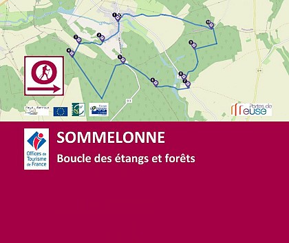 Sommelonne - Boucle des étangs et forêts