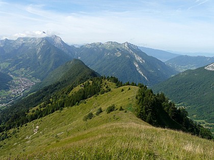 Montagne du Lachat - Itinéraire pédestre