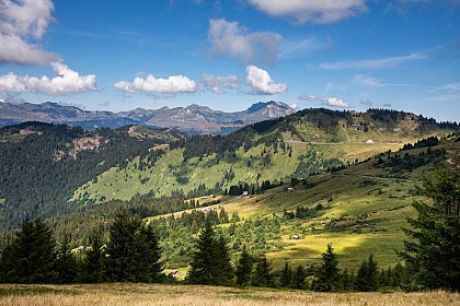 Route touristique du Col de Joux Plane