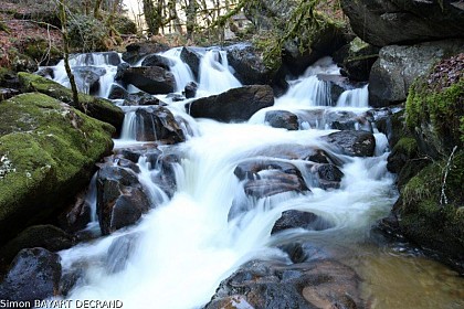 The waterfalls and mills of the Deiro