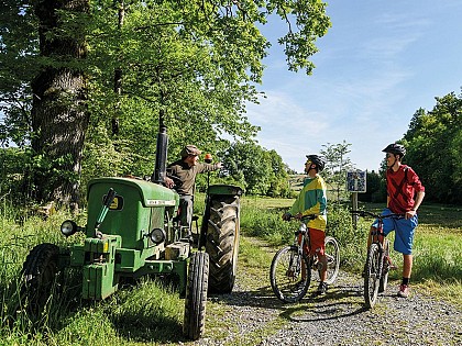 Maucor : du Pont Long aux coteaux à VTT