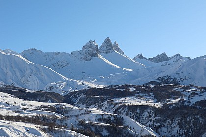 Raquettes au plateau de Montrond