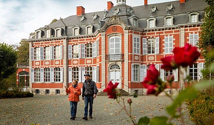 Thoricourt, its pathways and wooded hills