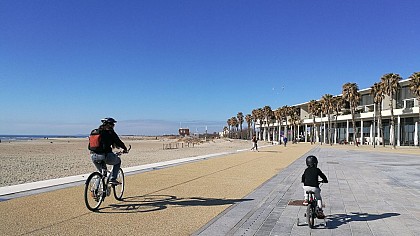 VOIE VERTE DU LIDO, DE SETE A MARSEILLAN