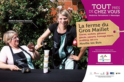 Des balades tout près de chez vous : à vélo autour de la Ferme du Gros Maillet