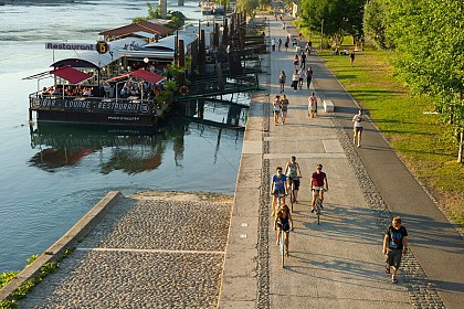 ViaRhôna à vélo - Étape 09 - Jons > Lyon