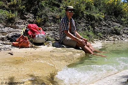 N°8 (rouge) - Cascade de la Beaume