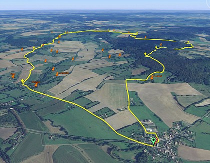 La Clairière de Saint-Laurent Variante 12 Km
