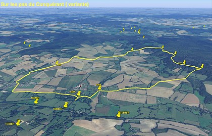 Sur les pas du Conquérant Variante 13,0 Km