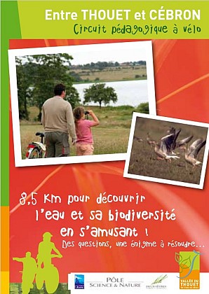 Boucle vélo en vallée du Thouet : Entre Thouet et Cébron - Circuit pédagogique à vélo