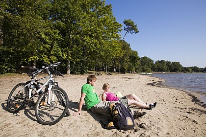 Itinéraire vélo n°4 - boucle de l'étang de bellebouche