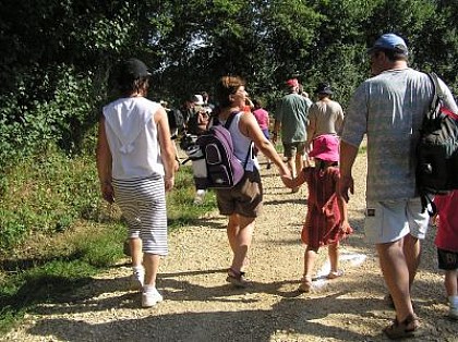 Le chemin de l'argile au manoir
