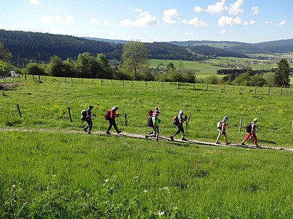 Circuit pédestre "La Voie du Sel et du Charbon" - Villafans - Vallée de l'Ognon