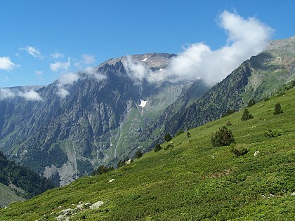 Plan Col depuis la vallée de Vaunoire