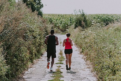 From Obaix to Rosseignies via the Scheldt - Meuse ridge line