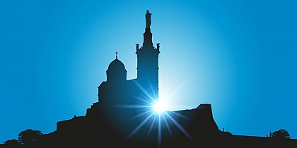 Randonnée au départ de Notre-Dame de la Garde jusqu'à la Corniche