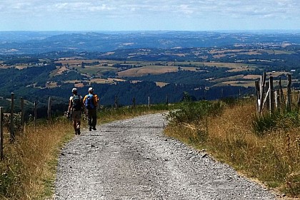 GR® de Pays Tour des Monts d'Aubrac : De Bonnecombe à Saint-Chély-d'Aubrac