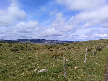 GR® de Pays Tour des Monts d'Aubrac : De Saint-Urcize à La Chaldette