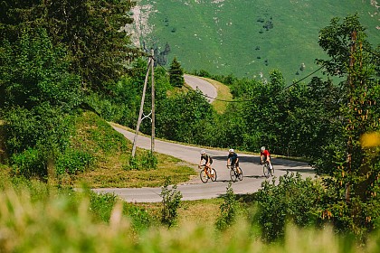Aller cyclo : Col de Joux-Verte